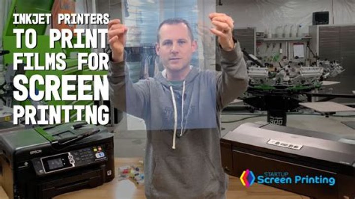 What are films for screen printing?