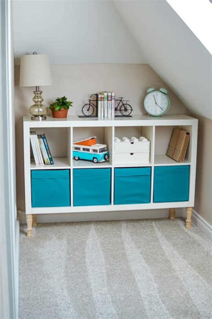 What are IKEA shelves and cube storage units?