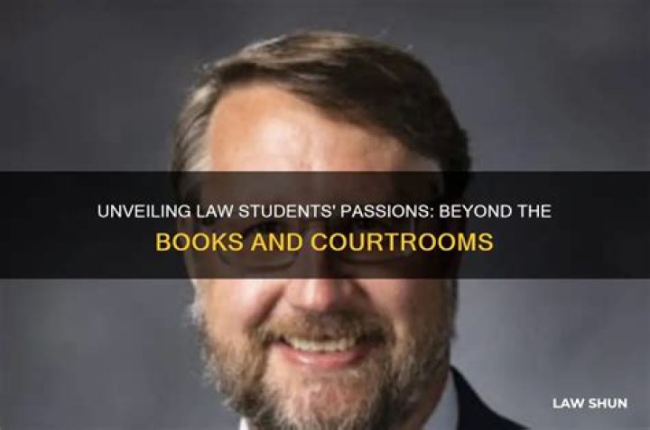 What are law students passionate about?