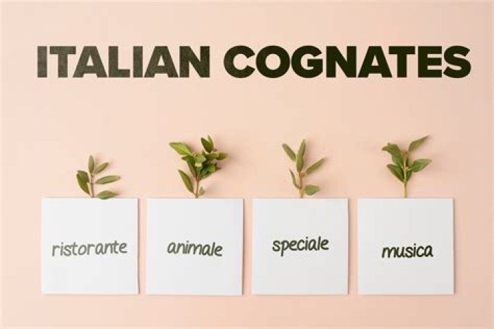What are some Italian cognates?