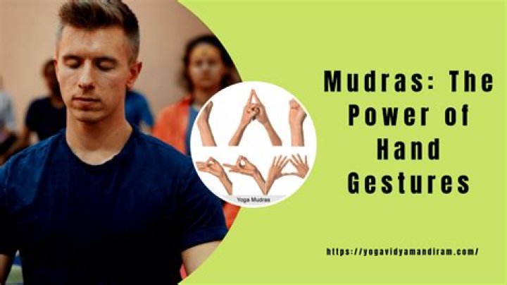 What are the 5 mudras?