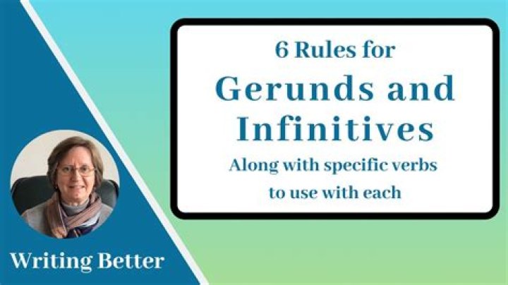 What are the basic rules for gerunds and infinitives?