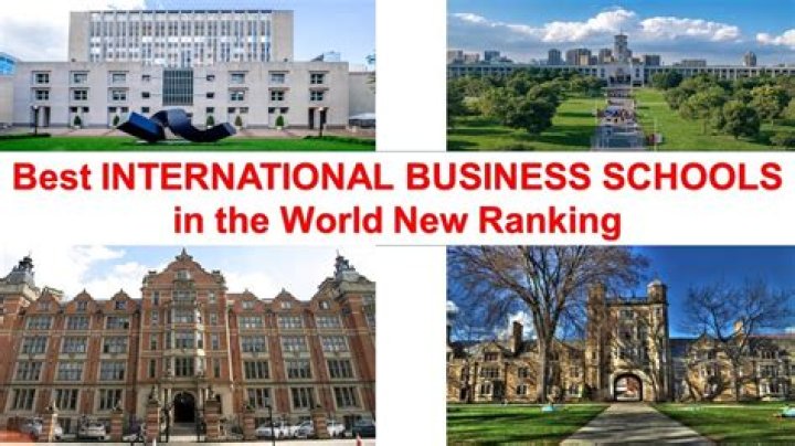 What are the best business schools in the world?