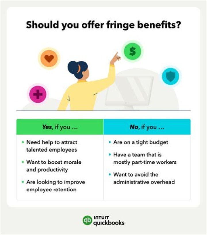 What are the fringe benefits company may offer?