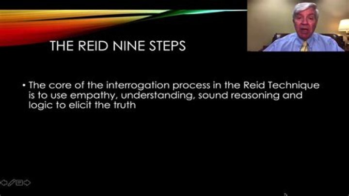 What are the Reid Nine Steps of interrogation?