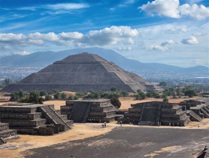 What are the three pyramids in Teotihuacan?