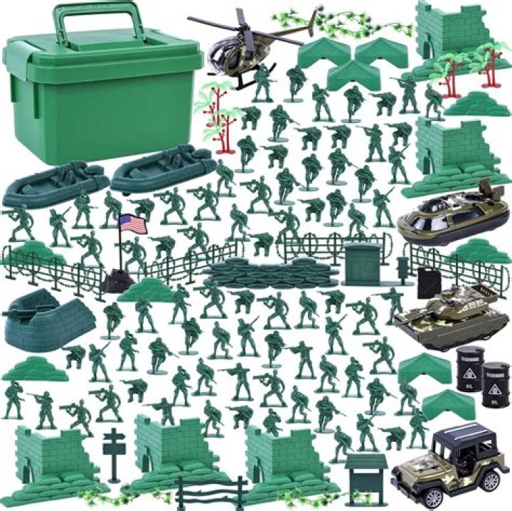 What are the toy army men called?
