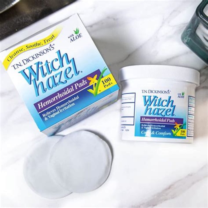 What are witch hazel pads for?