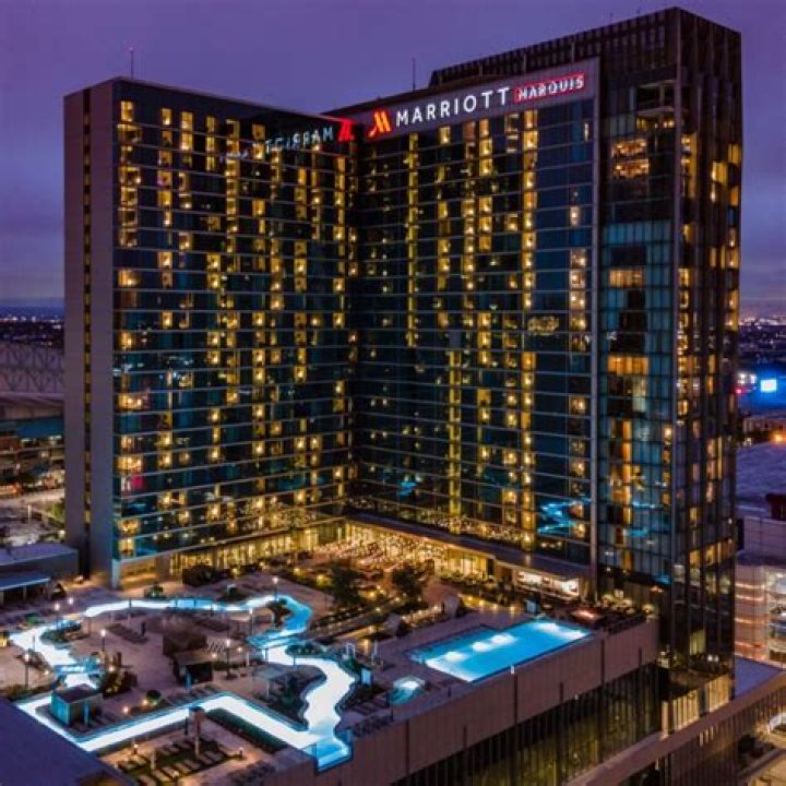 What BART station is near Marriott Marquis?