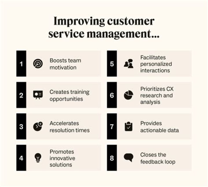 What can be done to improve customer service?