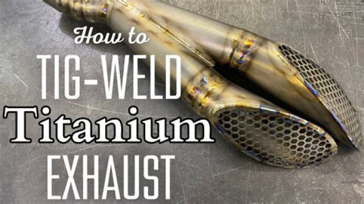 What can you weld titanium with?