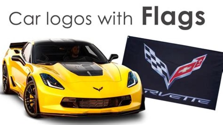 What car logo is a flag?