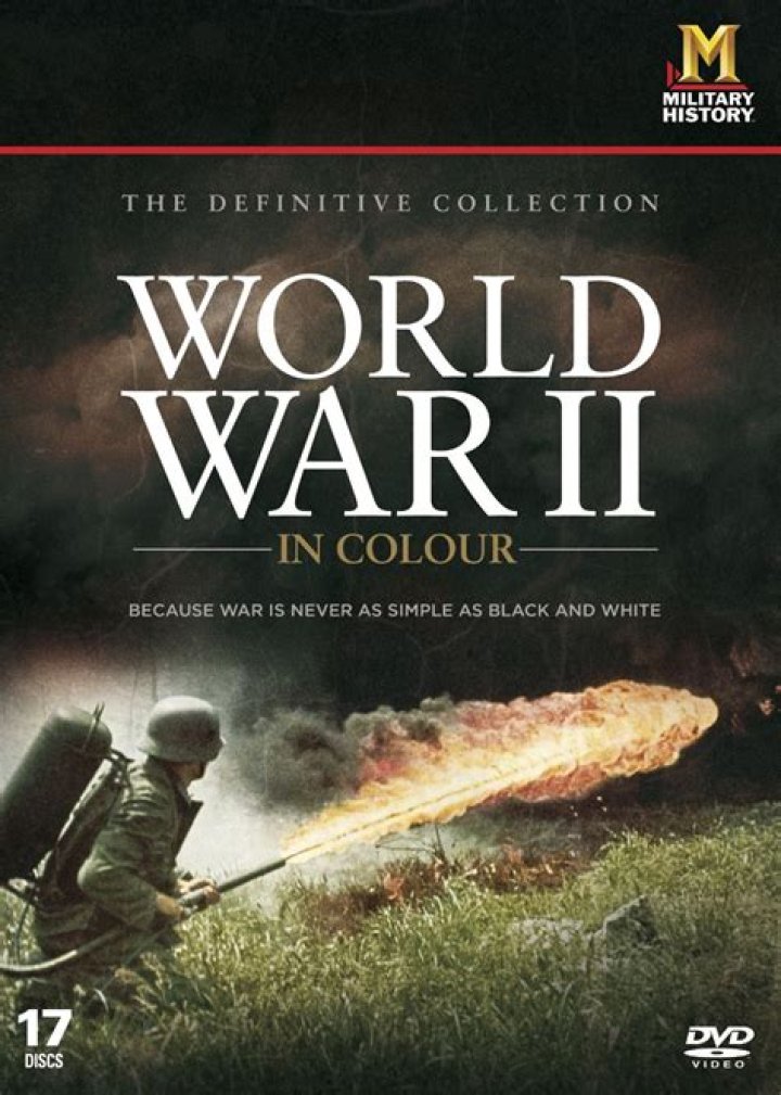 What channel is World War 2 in Colour on?