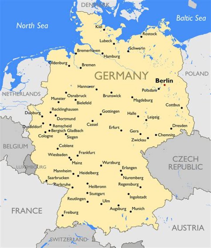 What cities are in northwest Germany?