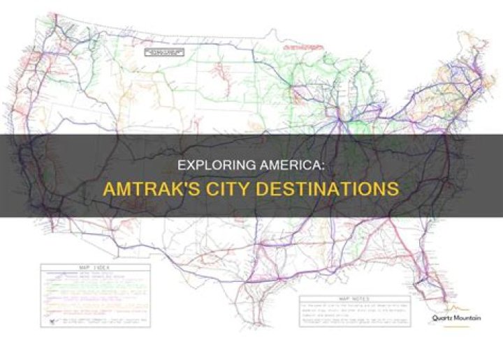 What cities does Amtrak travel to?