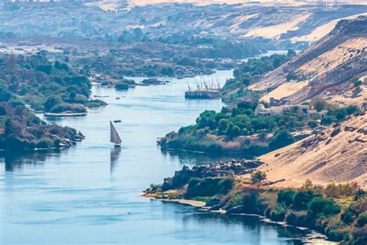 What civilization did the Nile River run through?