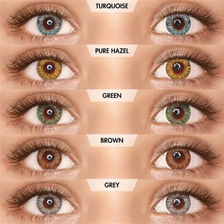 What color contacts are best for black eyes?