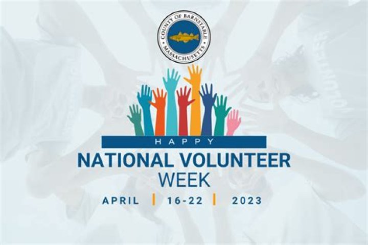 What date is Volunteer Week?