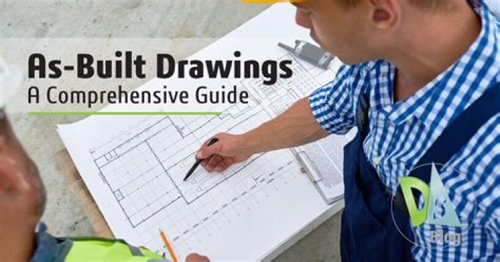 What do as built drawings represent?