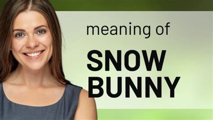 What does Bunny mean in slang?
