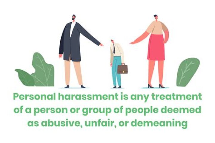 What does harassment mean in health?