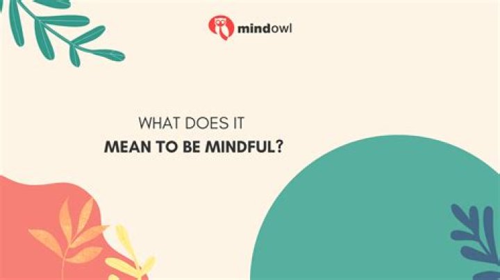 What does it mean to be mindful of the future?