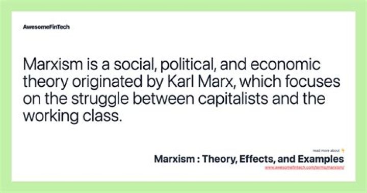 What does Marxism say about morality?