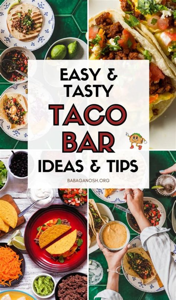 What else can I serve with a taco bar?