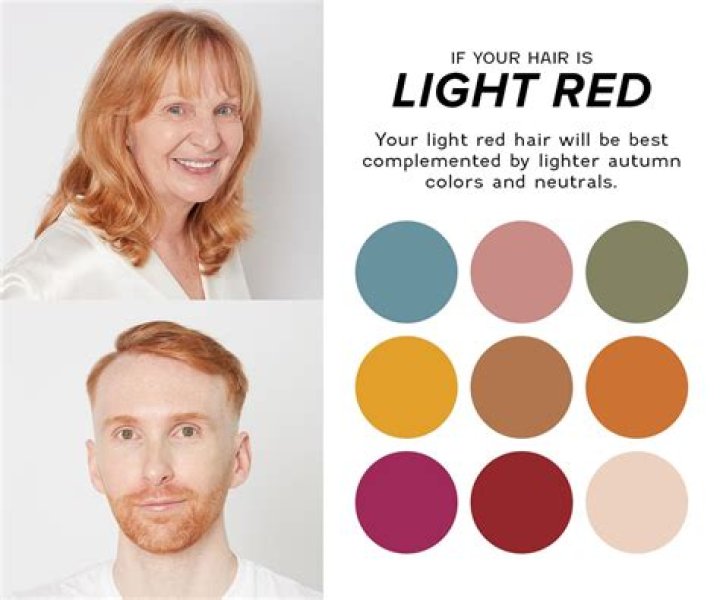 What eyeshadow colors are best for redheads?