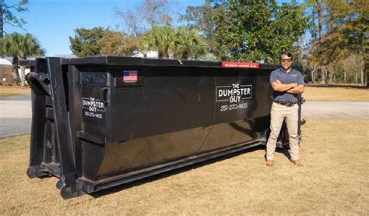 What fits in a 15 yd dumpster?