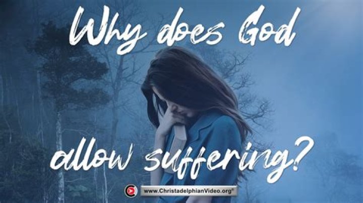What God says about pain and suffering?