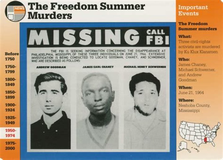 What happened during the Freedom Summer campaign of 1964 in Mississippi?