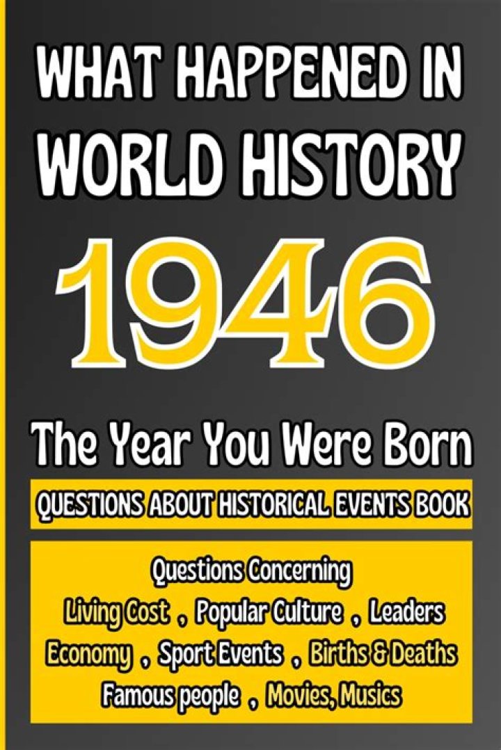 What happened on July 1946?