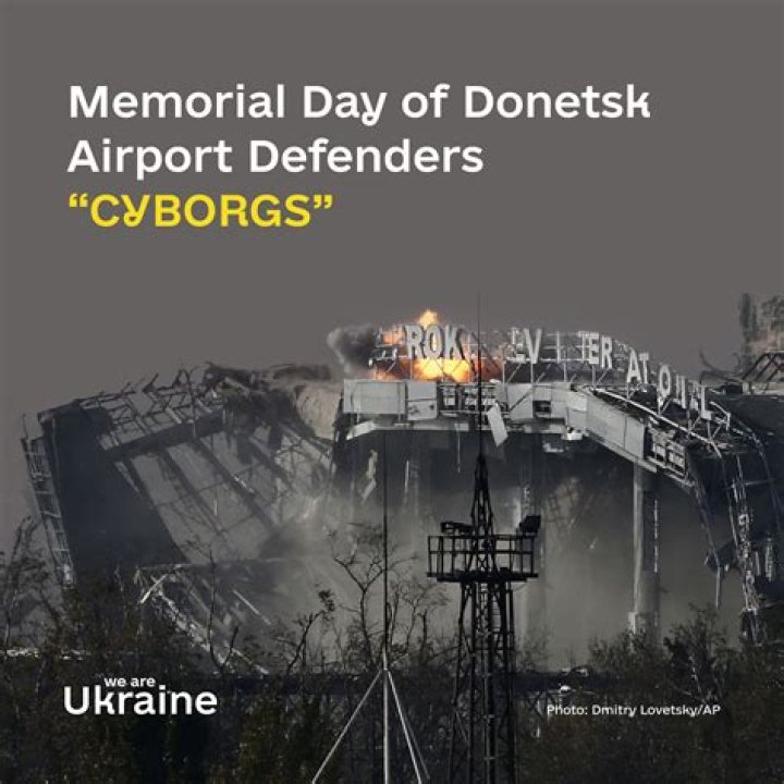 What happened to the Donetsk airport?