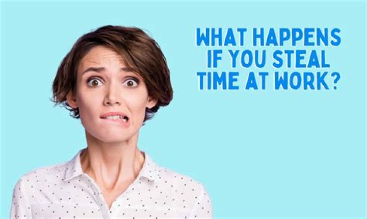 What happens if you get caught stealing from your work?