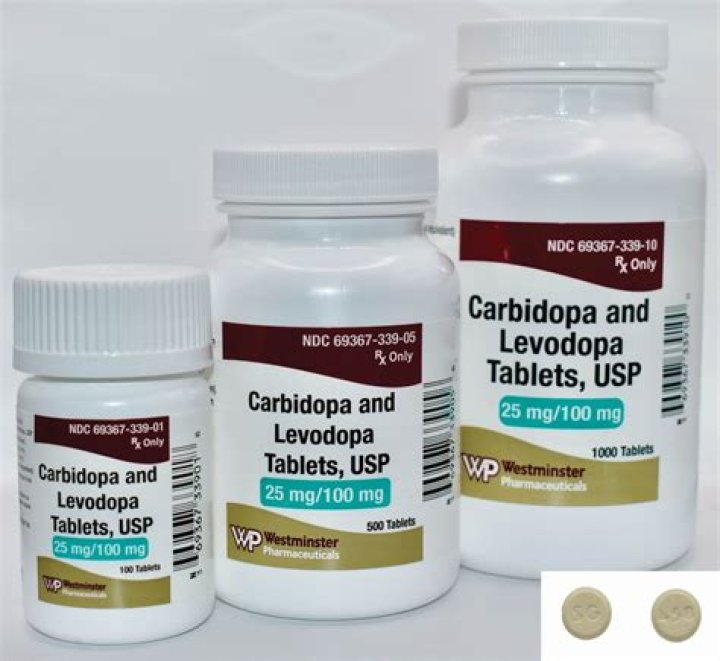 What happens with too much carbidopa levodopa?