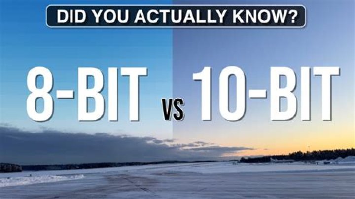 What is 8bit 10 bit encoding?