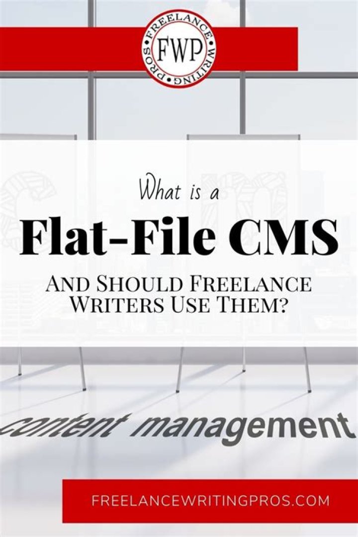 What is a flat file CMS?