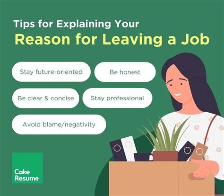 What is a good reason to quit work?