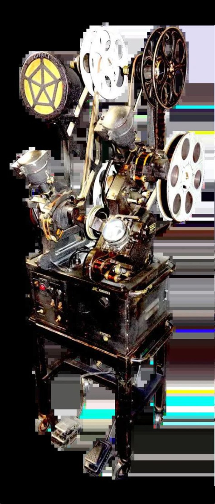 What is a Moviola machine?