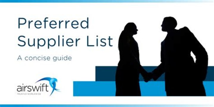 What is a preferred supplier list?