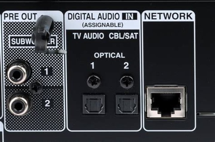 What is an optical input in a receiver?