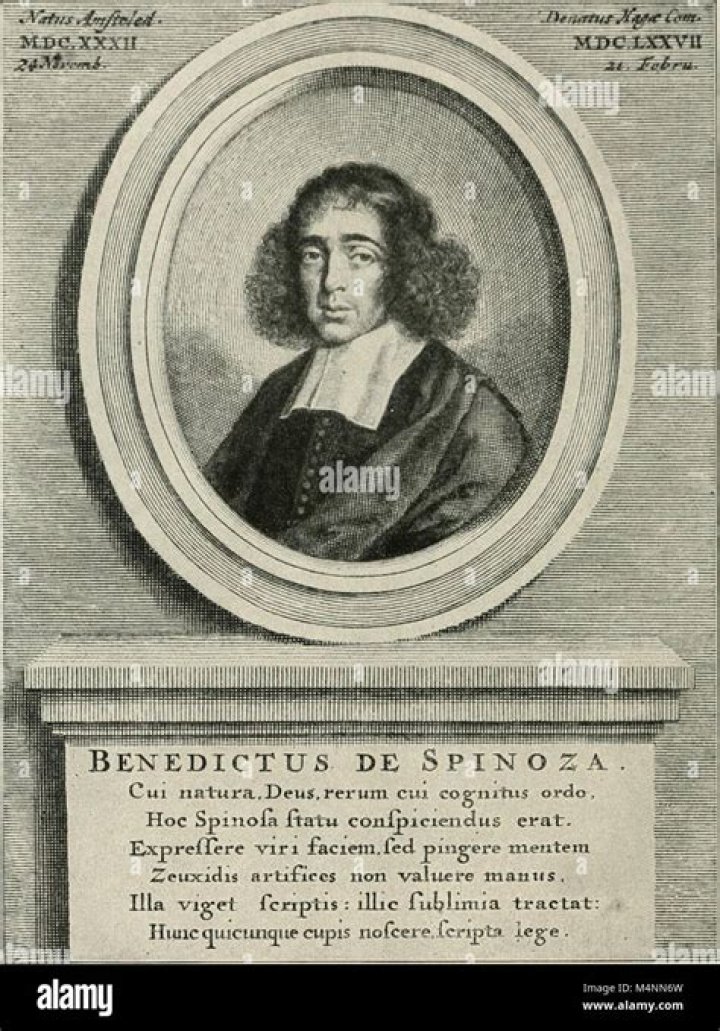 What is Benedict Spinoza known for?