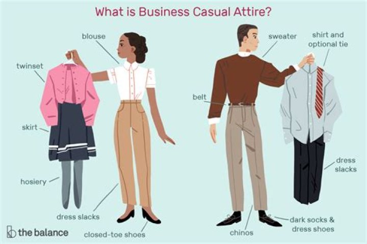 What is business casual attire?