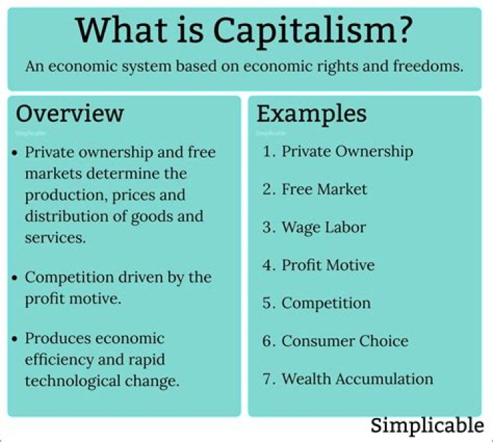 What is capitalism in your own words?