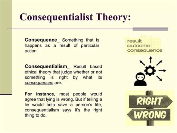 What is consequentialist philosophy?