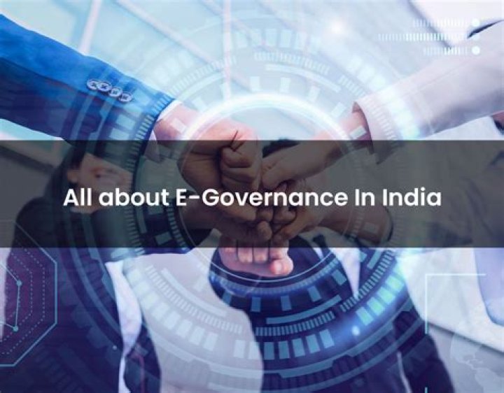 What is e-governance in India?