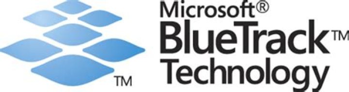 What is Microsoft BlueTrack technology?