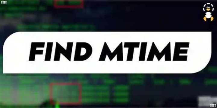 What is Mtime in find command?