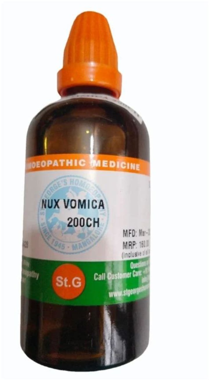 What is nux vomica 30 & 200?